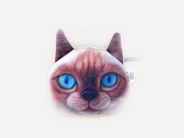 porte-monnaie chat roux